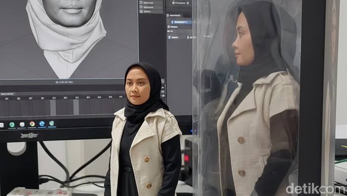 Hasil edit foto menjadi action figure menggunakan Gemini AI