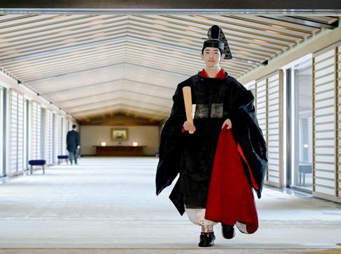 Japan's Prince Hisahito, the son of Crown Prince Akishino and Crown Princess Kiko, attends the coming-of-age ceremony at the Imperial Palace in Tokyo, Japan September 6, 2025, in this photo distributed by Kyodo. Mandatory credit Kyodo/via REUTERS ATTENTION EDITORS - THIS IMAGE HAS BEEN SUPPLIED BY A THIRD PARTY. MANDATORY CREDIT. JAPAN OUT. NO COMMERCIAL OR EDITORIAL SALES IN JAPAN.