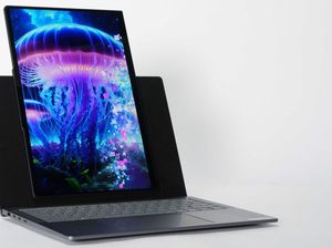 Lenovo Pamer Laptop Konsep yang Layarnya Bisa Diputar Jadi Vertikal