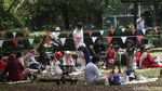 Libur Panjang, Ribuan Pengunjung Padati Ragunan