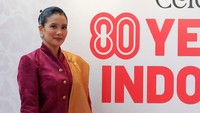 Marcella Zalianty mengungkapkan kunci bisa awet muda. Yang penting kita harus bahagia, hidup sehat, tuturnya. (Foto: dok Instagram marcella.zalianty)