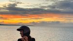 Foto: Marion Jola dan Cantiknya Sunset
