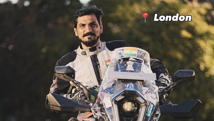 Sedih, Motor Selebgram Dicuri di Tengah Perjalanan Keliling Dunia