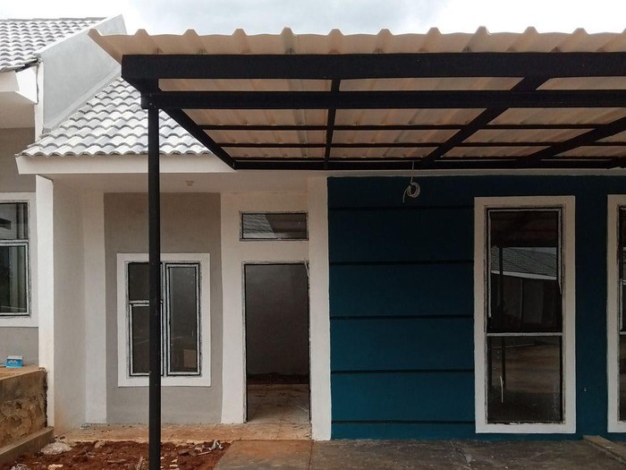 Penampakan rumah di Sunrise River Ext 2