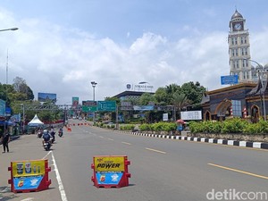 One Way Arah Jakarta Diterapkan, Lalin ke Puncak Bogor Ditutup