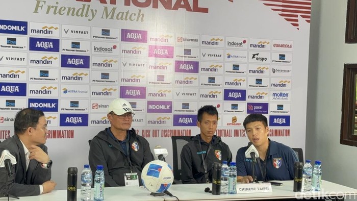 Taiwan usai kalah 6-0 lawan Timnas Indonesia