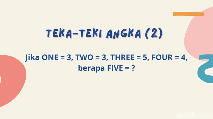 Tes Logika dengan Teka-teki Angka