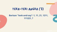 Angkanya akan semakin banyak, karena kamu harus perhatikan angka sebelumnya. Foto: Aida Adha Siregar/detikHealth