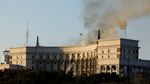 Asap Pekat Selimuti Kyiv Usai Serangan Drone dan Rudal Rusia