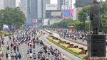 Car Free Day Jakarta Ramai Lagi, Warga Padati Sudirman