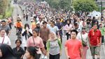 Car Free Day Jakarta Ramai Lagi, Warga Padati Sudirman