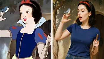 Putri Salju di film Snow White and the Seven Dwarfs. Foto: The Brighter Side News