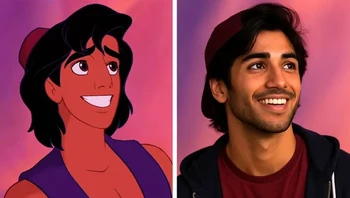 Aladdin di film Aladdin. Foto: The Brighter Side News