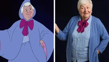 Ibu Peri di film Cinderella. Foto: The Brighter Side News