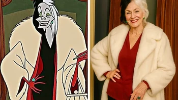 Cruella di film 101 Dalmatians. Foto: The Brighter Side News