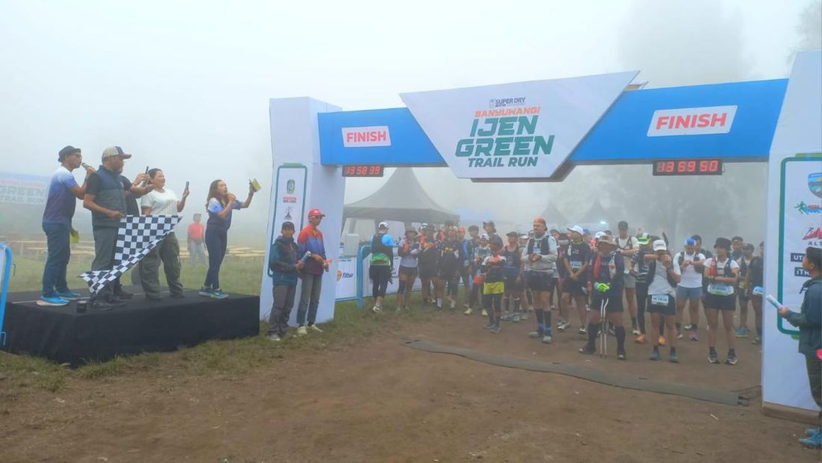 378 Pelari Mancanegara Ikuti Ijen Green Trail Run 2025 di Banyuwangi