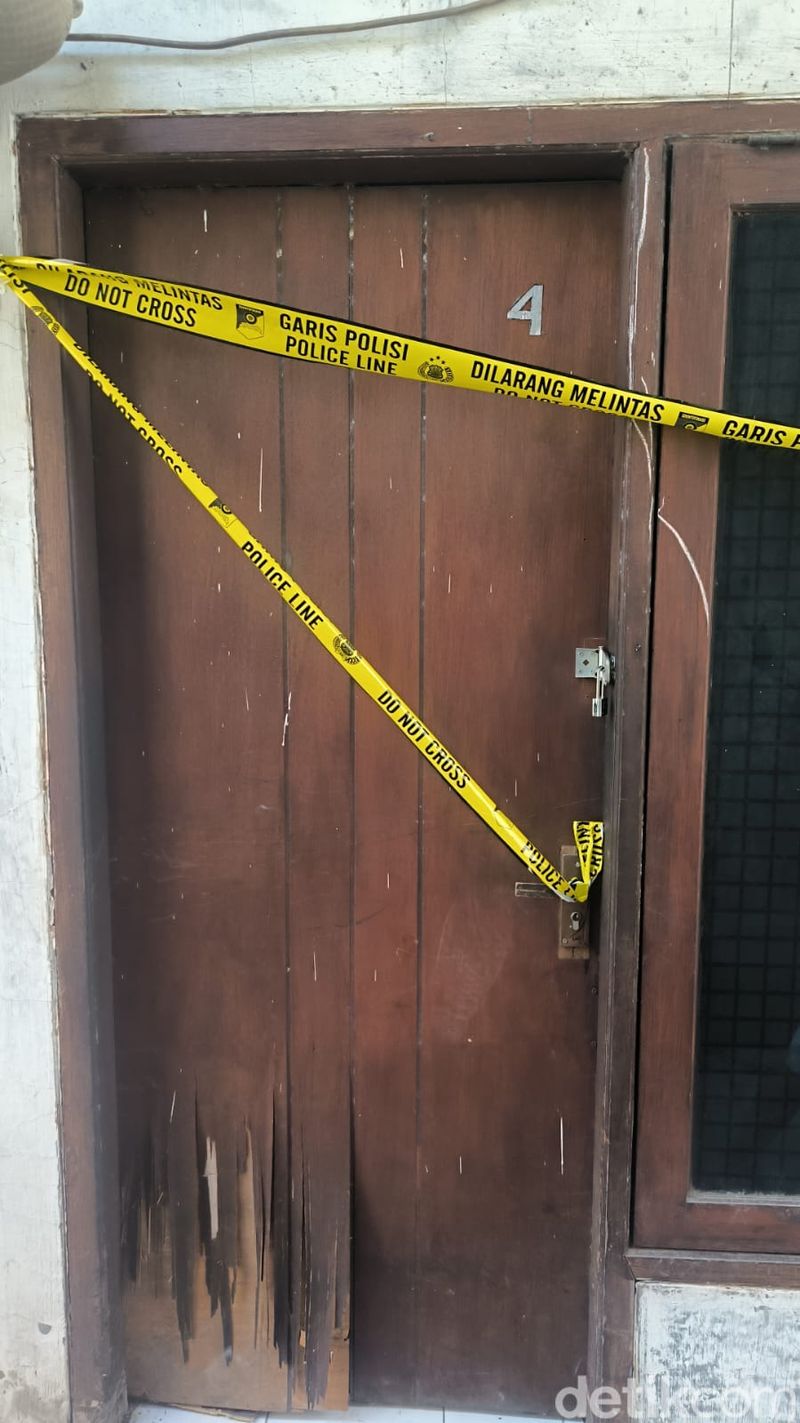 Kamar kos terduga pelaku mutilasi di Surabaya