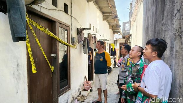 Kamar kos terduga pelaku mutilasi di Surabaya