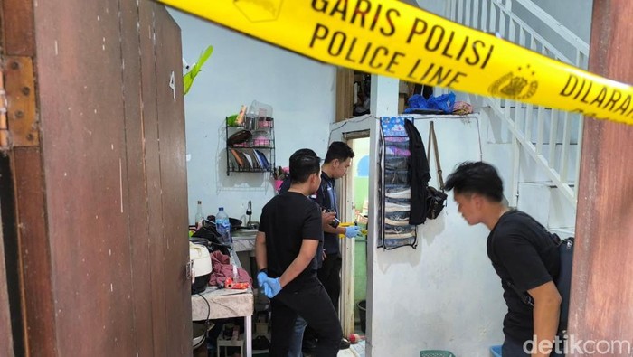 Kamar kos terduga pelaku mutilasi di Surabaya