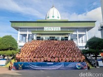2.000 Santri Gontor Ramaikan Jambore Pramuka Muslim Dunia di Cibubur