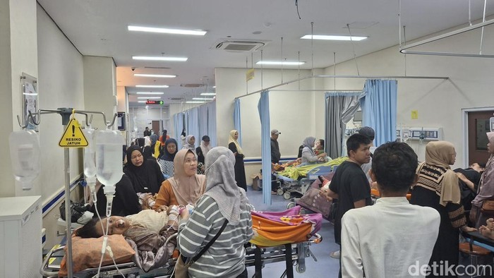 Suasana RSUD Kota Bogor. (M Sholihin/detikcom)