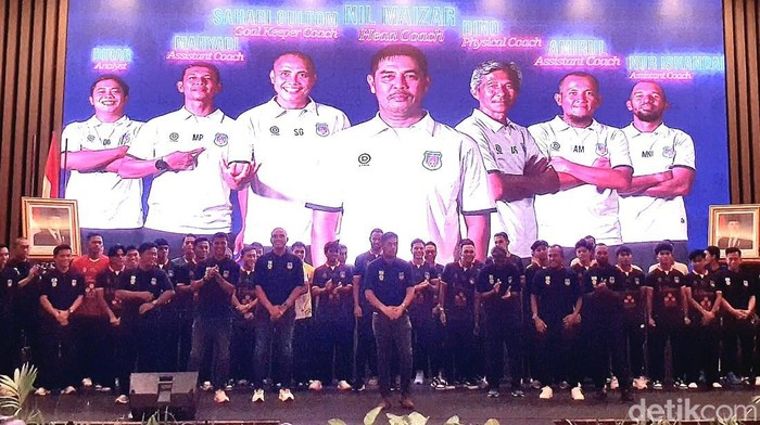 Sumsel United melaunching tim dan memperkenalkan pemainnya
