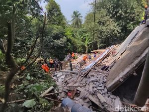Korban Meninggal Bangunan Majelis Taklim Ambruk di Bogor Jadi 4 Orang
