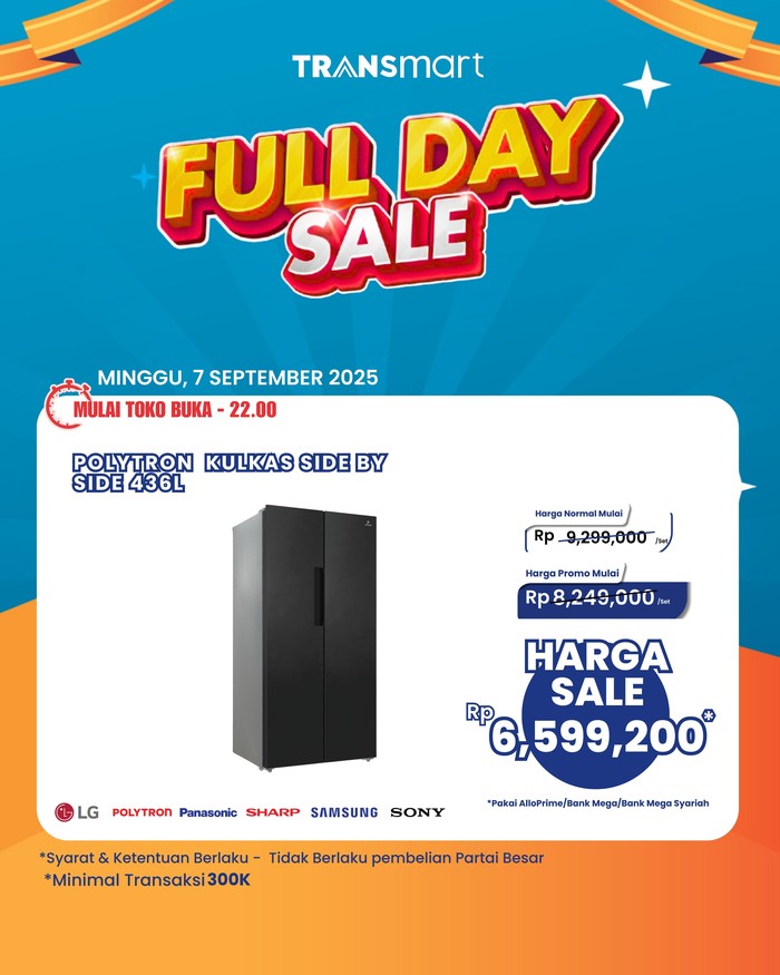 Transmart full day sale
