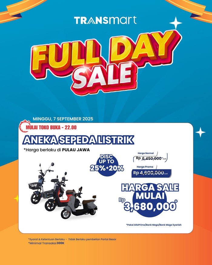 Transmart full day sale