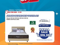 Beli Tempat Tidur di Transmart Full Day Sale Diskon Gede-gedean, Serbu!