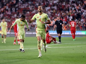 Turki Vs Spanyol: Merino Hat-trick, La Roja Pesta Gol 6-0