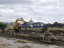 Proyek Alun-alun Rp 7,1 Miliar di Lombok Barat Mulai Dikerjakan
