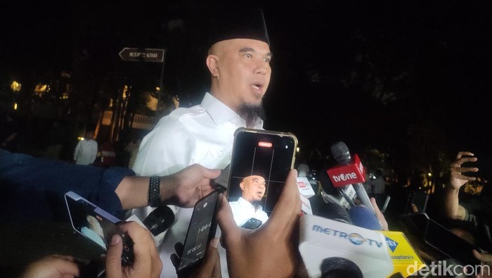 Anggota DPR Ahmad Dhani. (Dwi/detikcom)