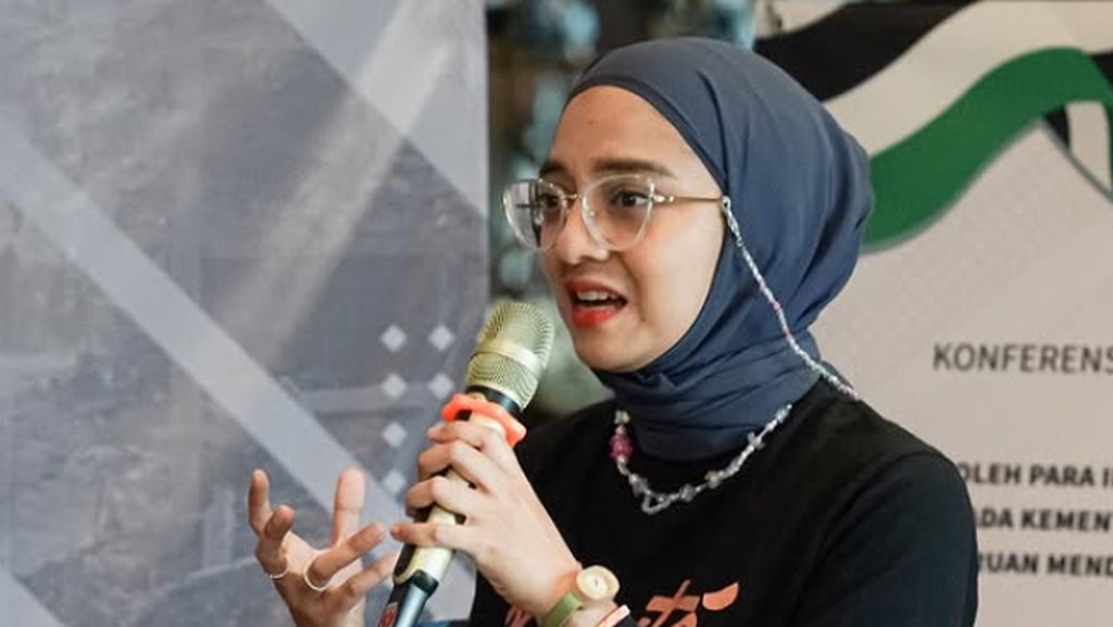 Video: Suara Dukungan Chiki Fawzi untuk Gaza Bersama Global Sumud Flotilla
