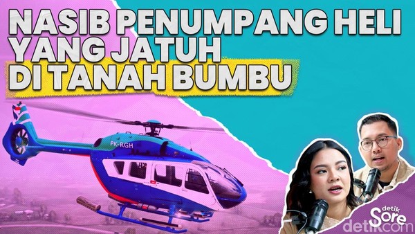 Video: Korban Helikopter Jatuh di Kalsel Ditemukan