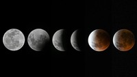 Badan Riset dan Inovasi Nasional (BRIN) sebelumnya menjelaskan, gerhana bulan total terjadi ketika matahari, bumi, dan bulan berada dalam satu garis lurus. Posisi ini membuat bulan masuk ke dalam bayangan bumi sehingga cahaya yang dipantulkan tampak merah. Fenomena langka ini menjadi salah satu tontonan langit paling dinantikan masyarakat pada tahun 2025. ANTARA FOTO/Ahmad Subaidi