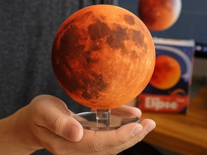 Cara Membuat Penampakan Gerhana Bulan Pakai Gemini AI Miniatur