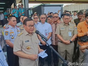 Pramono Ungkap Perbaikan JPO Senen-PMJ Digarap KemenPU, Selesai Desember