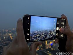 Aksi Huawei Pura 80 Ultra Memotret Jakarta dari Gedung Tertinggi di Indonesia