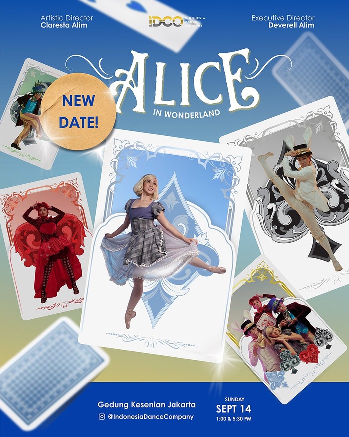 IDCO Pentaskan Pertunjukan Alice in Wonderland 14 September IDCO Pentaskan Pertunjukan Alice in Wonderland 14 September