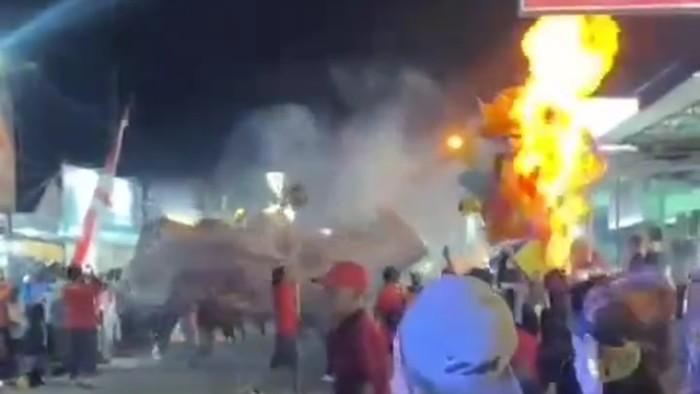 Insiden karnaval di Tulungagung