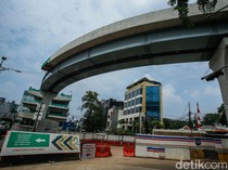 Progres Terbaru LRT Jakarta Velodrome-Manggarai