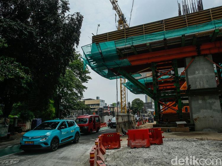 Intip Progres Proyek LRT Velodrome-Manggarai, Target Beroperasi 2026