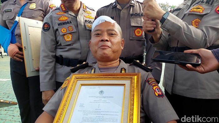 Ipda Sandy Tatiady Koswara anggota Polres Karawang