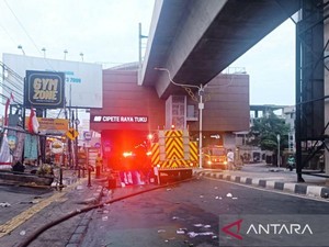 6 Fakta Ruko Dekat MRT Cipete Luluh Lantak Dilalap Api