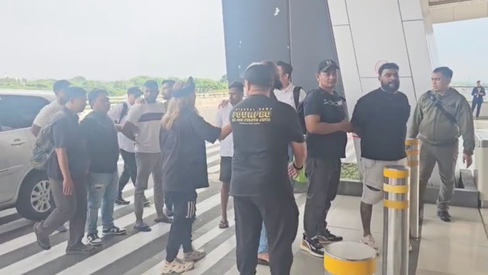 Kelehelbaddara Padme, gembong kriminal Sri Lanka dipulangkan ke negaranya, Senin (8/9/2025).