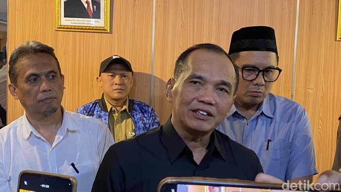 Ketua DPRD Jateng, Sumanto di Kantor DPRD Jateng, Kecamatan Semarang Selatan, Kota Semarang, Senin (8/9/2025).