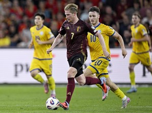 Belgia Vs Kazakhstan: De Rode Duivels Pesta 6-0
