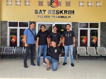 Pelaku Penggelapan Mobil Rental di Prabumulih Ditangkap Polisi