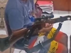 Perusuh di Blitar Bawa Senapan Angin yang Tembaki Polisi Ditangkap